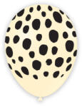 Balloons4party Set 10 baloane latex ivoire imprimat leopard 30 cm