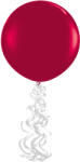 Balloons4party Set 6 cozi baloane argintiu 50 cm