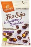 LANDGARTEN Boabe de soia invelite in ciocolata amaruie, 50 g