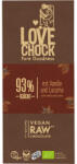 Lovechock Ciocolata raw vegana bio 93% cacao eco, 70 g
