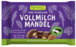 RAPUNZEL Ciocolata bio lapte integral Cristallino cu migdale intregi HIH, 100 g