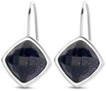  Victoria Ezüst színű fekete köves fülbevaló (VBKAB86100) - sandori