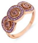  Victoria Rose gold színű rózsaszín köves gyűrű (VBKCZ31456) - sandori