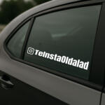 matrica. shop Egyedi Instagram autómatrica