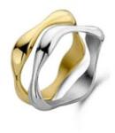  Victoria Arany, Ezüst színű 2-es gyűrű szett (VBKAL24556) - sandori
