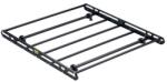 La Prealpina Sigma Cestello 124 x 132 cm fekete tetőcsomagtartóhoz rögzíthető tetőkosár 11022 (11022)