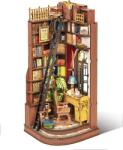 Rolife Puzzle 3D, Casuta DIY, Colt linistit de biblioteca, 196 piese