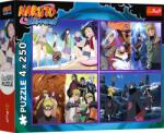 Trefl - Puzzle 4x250 Aventurile lui Naruto Uzumaki - 250 piese Puzzle