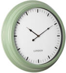 Bizzotto Ceas perete verde alb negru Mathias Ø58, 5x8, 7 (0182455)