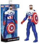 Hasbro Figurina Captain America Marvel Avengers albastru deschis 24 cm (E5556_F6936) Figurina