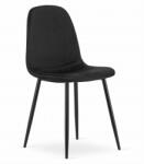 FDY Scaun Bucatarie/Dining Caddo Catifea Negru