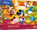Trefl - Puzzle Disney: Mickey Mouse and Friends - 600 piese