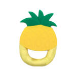 Coccorito Jucarie pentru dentitie din silicon, Coccorito, Ananas (coco_dent_ananas)