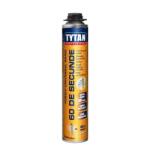 Tytan Adeziv Spuma Rapid Multifunctional Pistol (Rigips , Osb, Polistiren) Tytan 60 Secunde / 750 Ml (10029589)