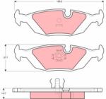 TRW Set placute frana TRW GDB1068 (GDB1068)