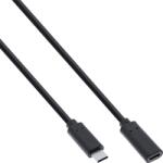 InLine 35776 USB kábel USB 3.2 Gen 2 (3.1 Gen 2) 0, 5 M USB C Fekete (35776) (35776)