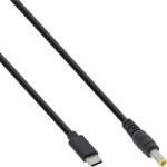 InLine 26676 tápkábel Fekete 2 M USB C EIAJ-02 (4.0 mm, 1.7 mm) (26676) (26676)
