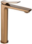 INVENA NERI PLUS magasított mosdócsaptelep, álló, click-clack leeresztővel, réz, PVD bevonat, BU-P1-W14-L