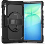 Tech-Protect Carcasa 360 grade TECH-PROTECT Solid compatibila cu Samsung Galaxy Tab S10 FE Plus 13.1inch X620 / X626B Black (5906302368235)