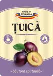 Label Print Etichete sticle personalizate, Tuica, 100x70 mm, Fabricat in Romania, 1000 buc rola (06905631017401)