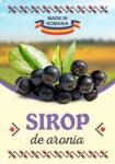 Label Print Etichete sticle personalizate, Sirop de aronia, 100x70 mm, 1000 buc rola (06905631032401)