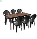 Keter Lagos Large 6+1 kerti bútor garnitúra szett dió-grafit 260576_218091_6