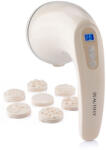 Beautifly Ръчен антицелулитен масажор Beautifly B-Skinn Body, 16W, 3600 rpm/min, 12 режима, 10 нива, 8 приставки, LCD дисплей, Бежов (B-Skinn Body)