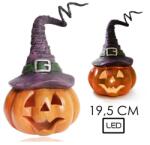  IRIS polirezin halloween tök leddel 19, 5cm (046035) - bestbyte