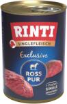RINTI Singlefleisch Exclusive Horse Pure carne de cal hrana pentru caini 400 g monoproteica