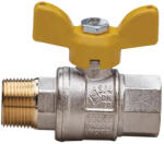 Tecnovielle golyóscsap gázra 1/2" fix KB (9001040000)