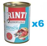 RINTI Kennerfleisch Sea Fish peste marin 6x400 g hrana caini
