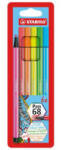 STABILO Rostirón készlet, 1 mm, 'Pen 68', 6 neon szín (TST68061) (TST68061)