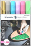 Schneider Dekormarker készlet, akril, 4 mm, 'Paint-It 320', 6 különböző szín (TSC320V62) (TSC320V62)