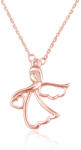 Beneto Bronz nyaklánc kis angyallal AGS1326/47-ROSE