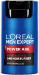 L'Oréal Men Expert Power Age revitalizáló hidratáló krém, férfiaknak, hialuronsavat tartalmaz, az öregedés jeleit mutató száraz bőrre, 50 ml
