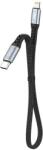 Dudao Cablu de date Dudao L10P, USB-C/Lightning, 20W, 23cm, Negru (6973687243852)