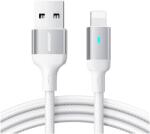 JOYROOM Cablu de date Joyroom A10, USB/Lightning, 2.4A, 1.2m, Alb (6941237198891)