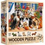 Trefl 1000 db-os Wooden puzzle - Kutya barátság (20212) (20212)