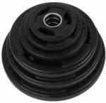 Hiperlion Discuri olimpice cauciucate, 2.5-25kg, GLP003, Hiperlion, 15 kg