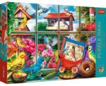Trefl Puzzle Trefl 1000 Premium Plus Tea Time Lumea Pasarilor Puzzle