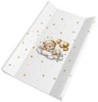 Color pelenkázó lap merev 2 oldalú 80x50cm maci uni bézs - neobaby