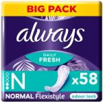 Always Винаги ежедневни подложки Flexistyle Normal 58pcs (8001841230658)