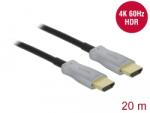 Delock Cablu optic activ HDMI 4K 60 Hz 20 m