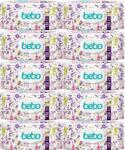 Bebo Șervețele umede groase Bebo - Cu extract de lavandă, 10 x 90 bucăți (10*879)