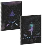 Ars Una Caiet spirală simplu ARS UNA Mystic Constellation A/4 60 pagini 53914910 (53914910)