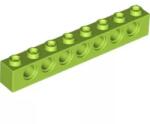 LEGO® 3702c34 - LEGO technic lime kocka 1 x 8 méretű, lyukkal (3702c34)