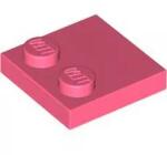 LEGO® 33909c220 - LEGO korall csempe 2 x 2 méretű, 2 bütyökkel a szélén (33909c220)