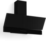 Klarstein Velaire hotă de bucătărie | Elegantă, minimalistă, puternică | Clasă energetică A++ | 818 m³/h | 90 cm (6110A 90cm (Black)) (6110A 90cm (Black)) - electronic-star Hota