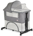 Moni BSB001 2 az 1-ben Bababölcső és Járóka Szúnyoghálóval, szürke