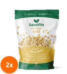 SanoVita Set 2 x Fulgi de Ovaz, Mari, Sanovita Zipper, 500 g